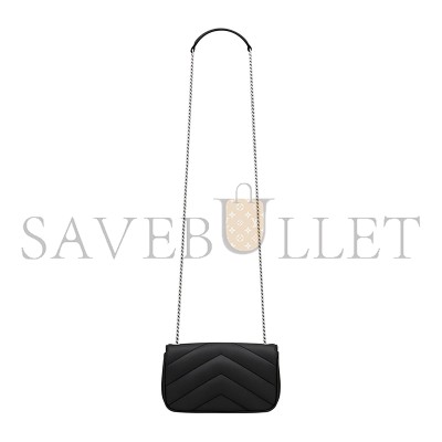 YSL LOULOU MINI IN LAMBSKIN 821749AAE4Y1000 (20*12*5cm)
